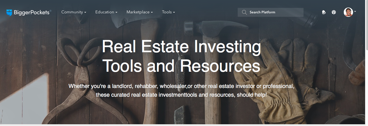 REAL ESTATE INVESTING TOOLS AND RESOURCES