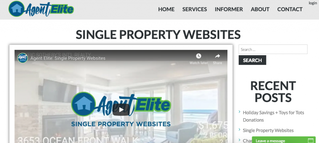 Top 52 [Single Property Websites] of 2020 53