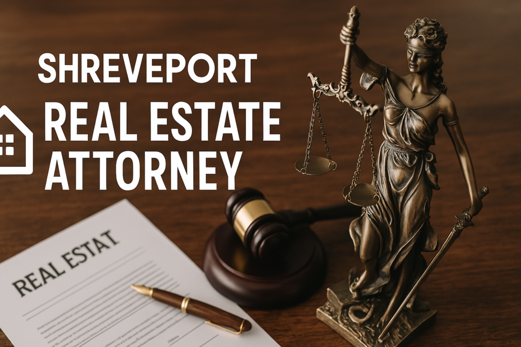 Navigating Shreveport Real Estate Attorney A Comprehensive Guide