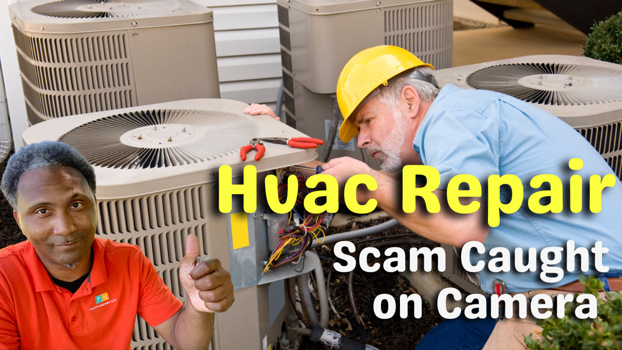“HVAC Repair Scam Caught on Camera 😱”