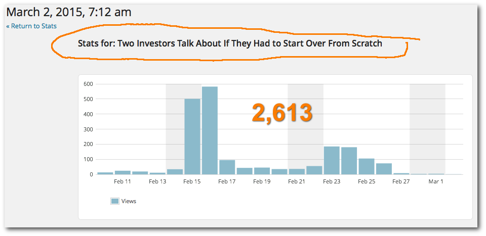 Two Investors Talk About If They Had to Start Over From Scratch