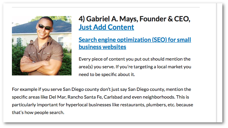 Gabriel A. Mays, Founder & CEO, Just Add Content
