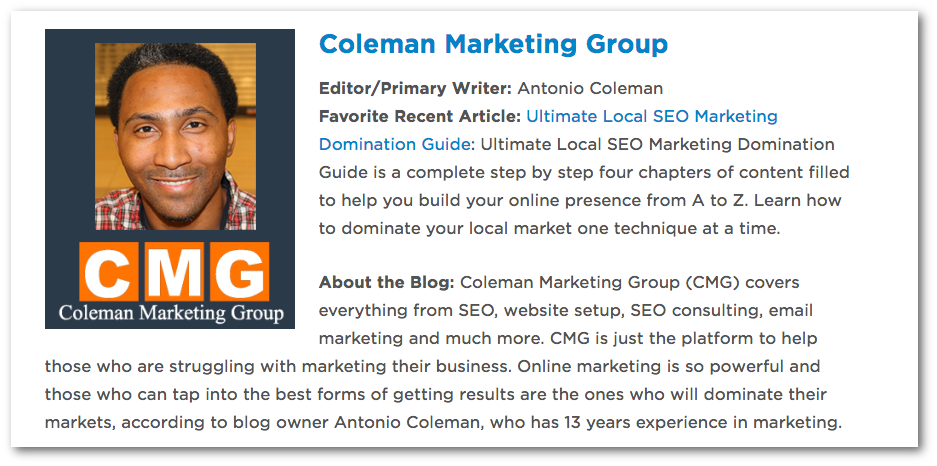 Small Business Blogs
